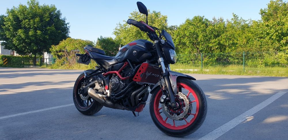 Yamaha Mt07 moto cage a2 A2