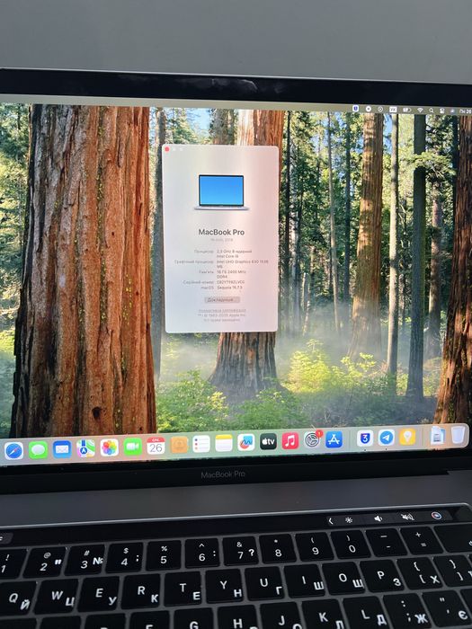 Продам маккбук Apple MacBook Pro 15-inch 2019 512Gb