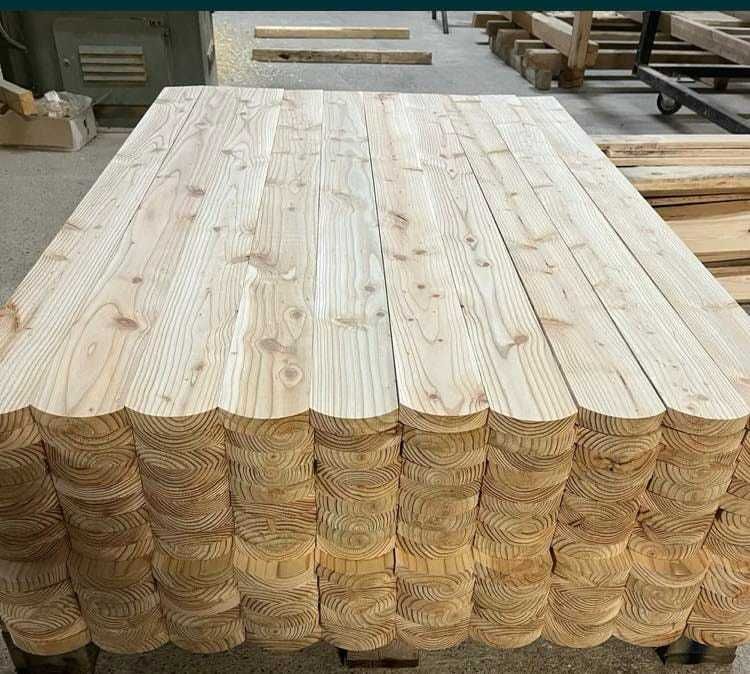 Sztachetki Drewniane MODRZEW / WYSOKA JAKOŚĆ !! / Dobre ceny !!