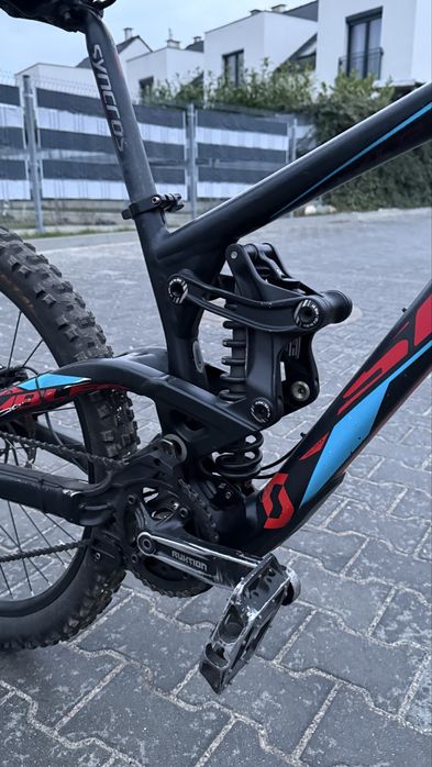 Rower DH Scott Gambler 30 2014, Downhill RockShox Boxxer