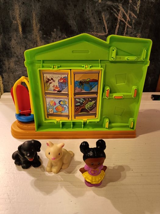 Jak nowe Little people sklep zoologiczny weterynarz salon kosmetyczny