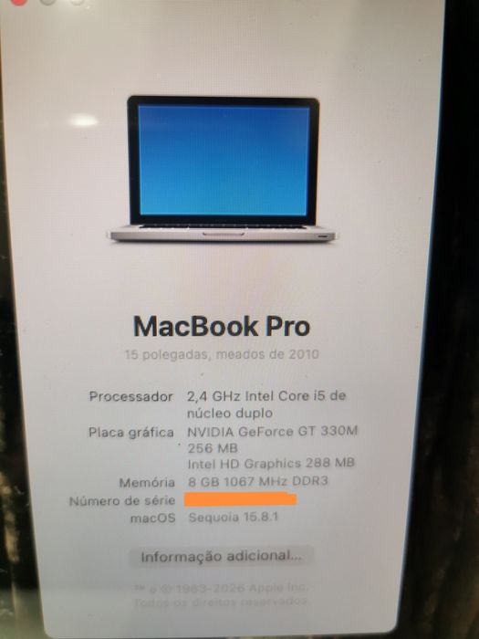 MacBook Pro A1286