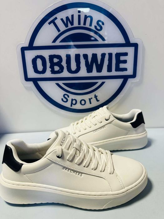 Skechers Court Break sneaker 183175/WHT  męskie obuwie białe  45