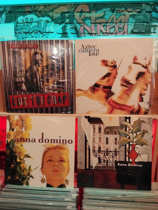 Vinil - David Bowie , Springsteen, Blondie,Bon Jovi,Clash, Anne Clarck