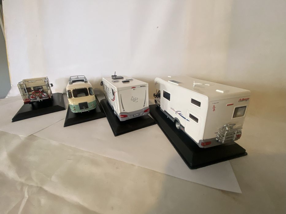 Autocaravana para colecionadores escala 1,43