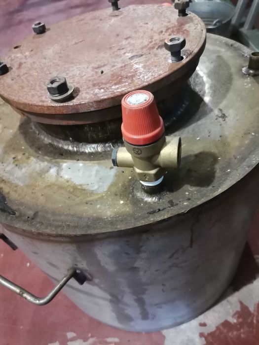 Автоклав з нержавіючої  сталі 5мм під газ 36 банок 0.5л