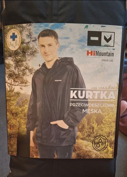 Kurtka przeciwdeszczowa męska HiMountain