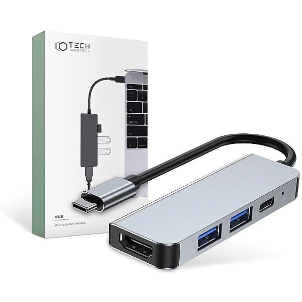 Adapter V2/4w1 do Laptopa Szary