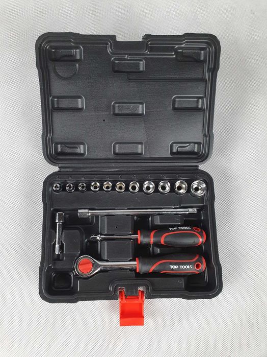 Zestaw Kluczy nasadowych 1/4 Majsterkowicz TOP TOOLS