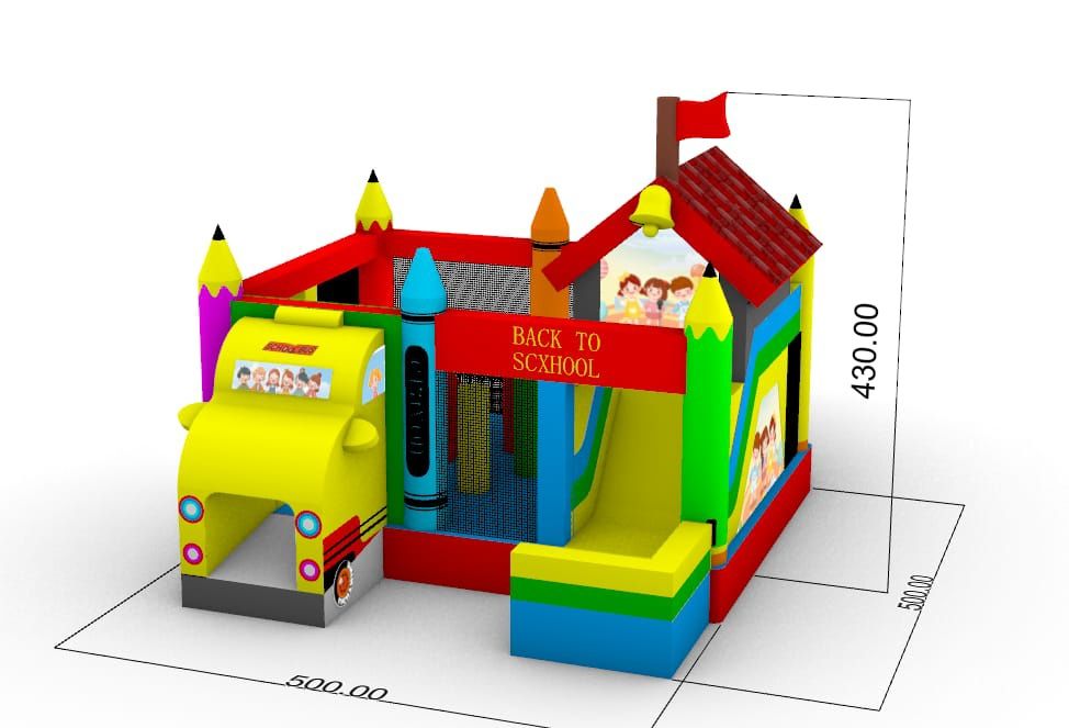 Insuflável Multiplay School (novo)