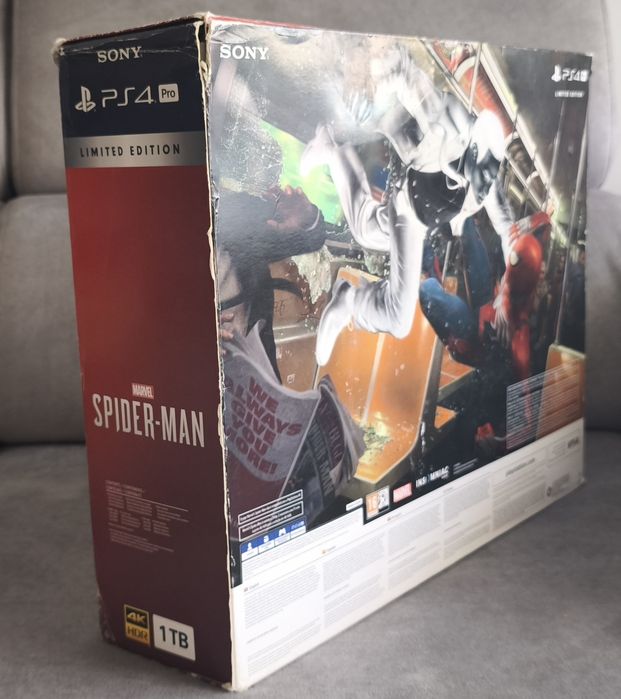 PS4 PRO Spider Man Edição Limitada