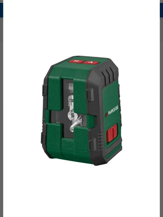 Nível a laser de linha cruzada com tripé parkside