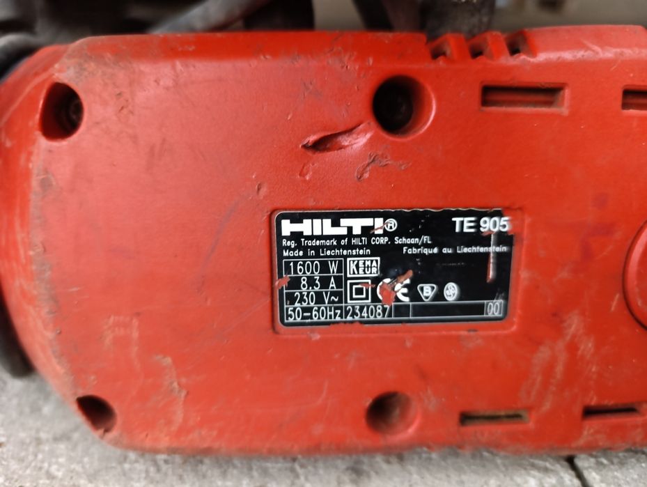 Hilti TE 905 młot wyburzeniowy