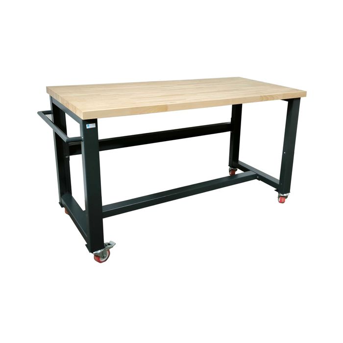 Stół warsztatowy mobilny na kółkach 152cm szerokości metalowy polski