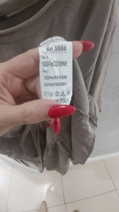 Piękna bluzeczka w kolorze fango