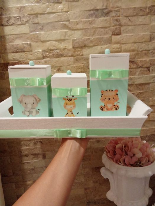 Kit higiene bebê personalizado