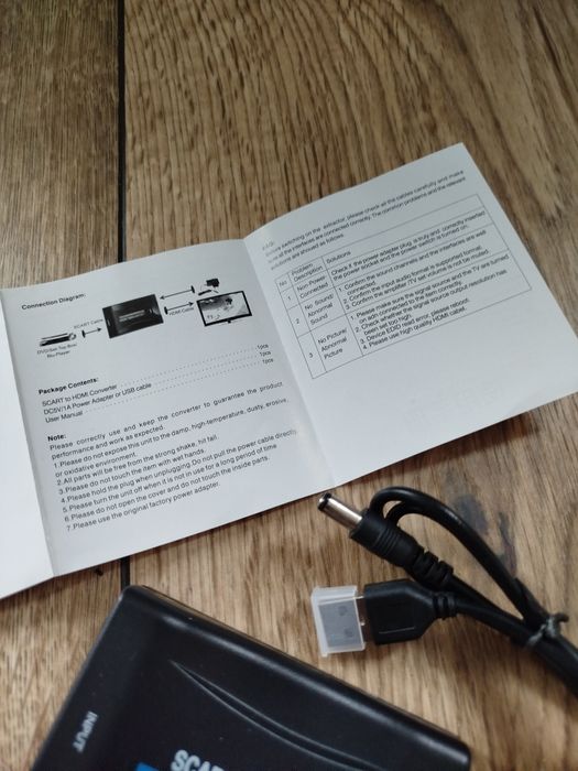 Konwerter SCART HDMI Scalert