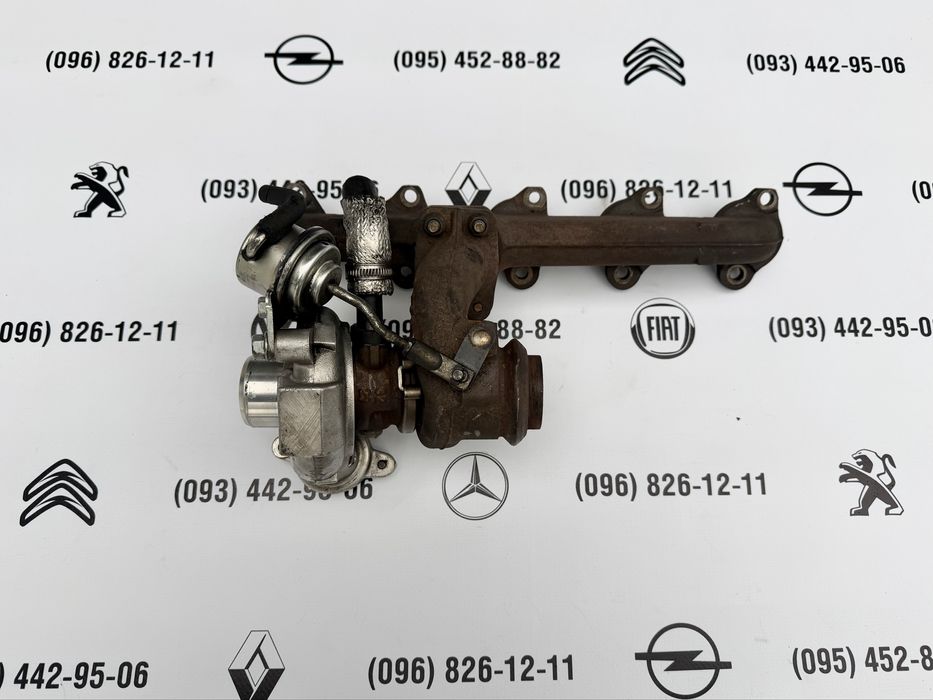Турбіна 1.6HDI Сітроен Пежо Форд Мазда Фіат 54359887000 Peugeot Ford