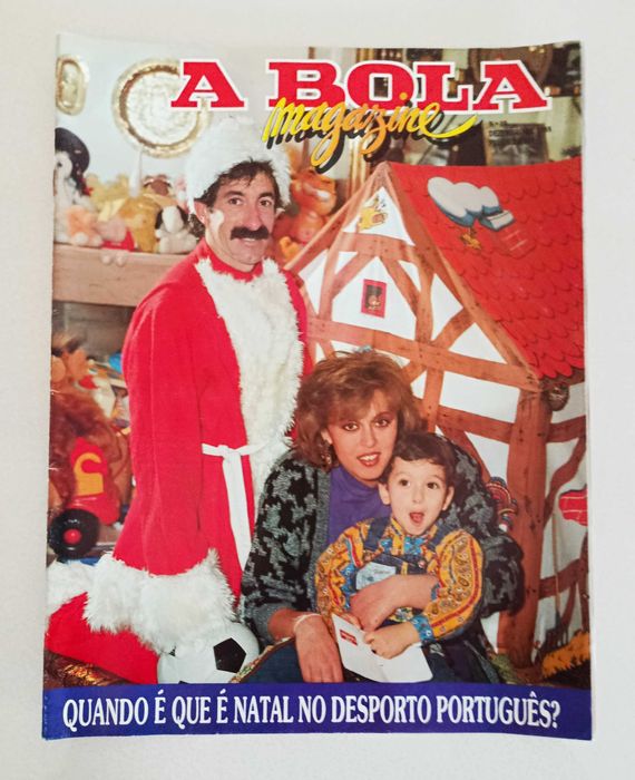 Revista "A Bola Magazine" nº 19 de dezembro 1988 - CHALANA