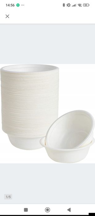 Miska plastikowa miski FLACZARKA jednorazowa