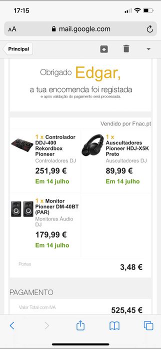 Pioneer mesa de mistura