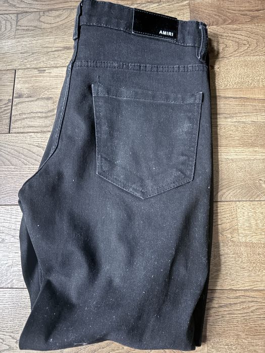 Amiri Jeans Czarne
