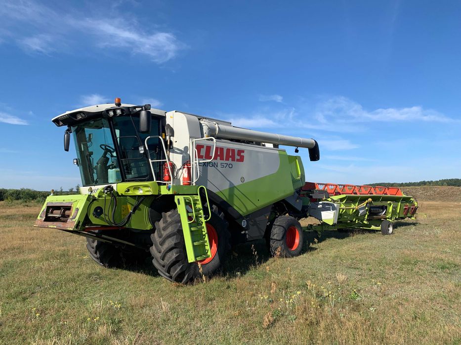 Claas Lexion 570 комбайн зерновий