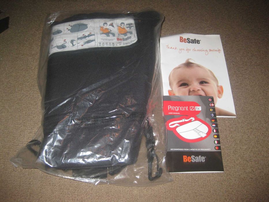 Cinto de Segurança para Grávidas “Besafe Pregnant Izi Fix" Novo!
