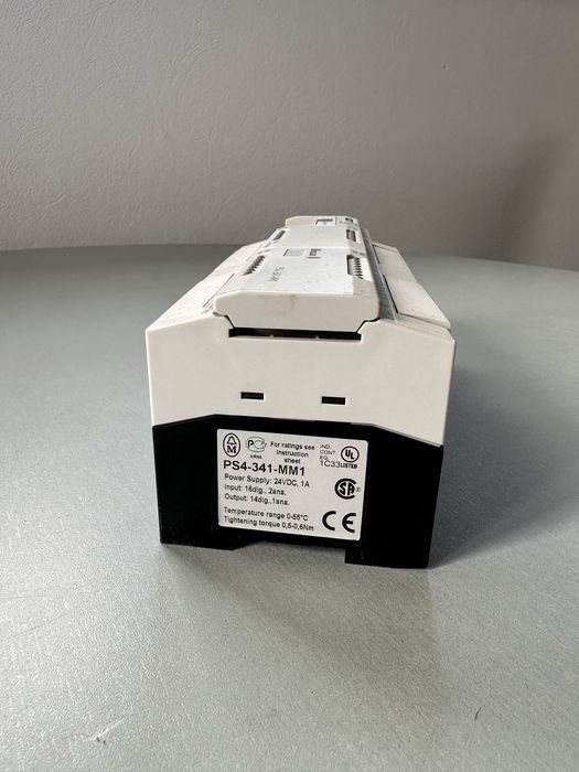 Sterownik PLC Moeller PS4-341-MM1 + Moduł pamięci ZB4-901-SF2 | Sprawny