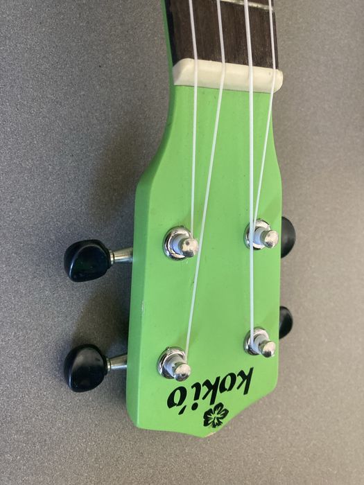 Ukulele sopranowe kokio  U-LLI-GN + pokrowiec  + stroik