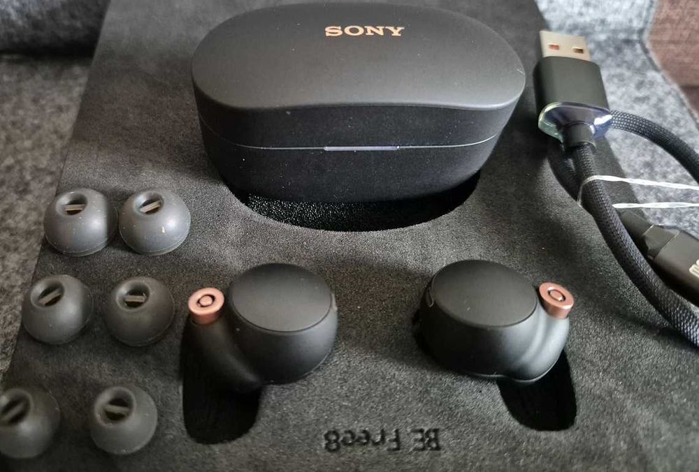 Sony WF-1000XM4 nowe baterie 9 godz