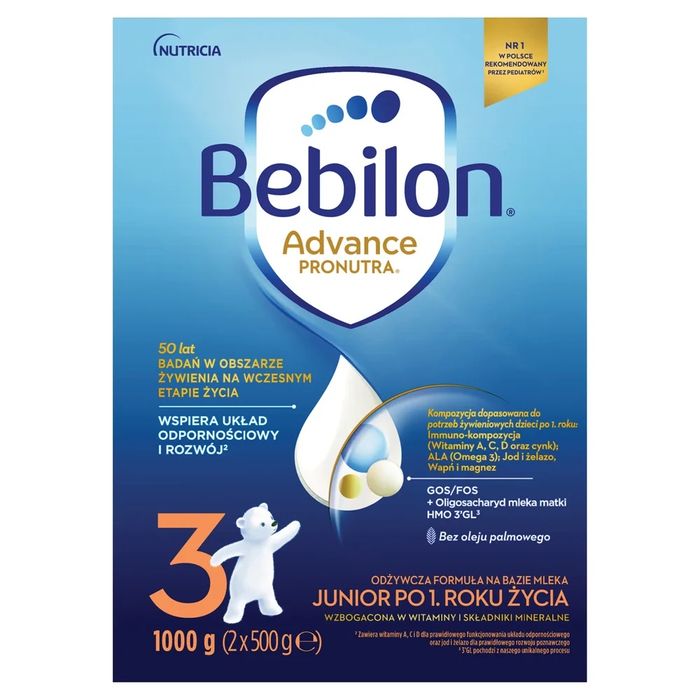 Mleko bebilon 3 1000g
