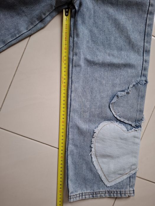 Spodnie z szeroką nogawką Sinsay