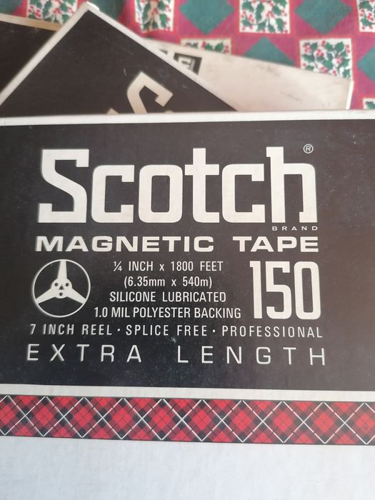 Bobines novas de gravação 18 cm