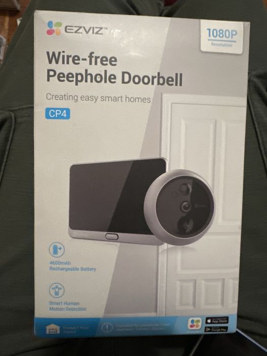 Wizjer elektroniczny WiFi dotykowy ekran Ezviz CP4