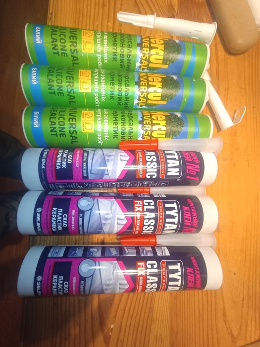 Герметики - Монтажный клей