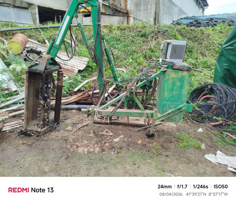 Limpa bermas de 1 metro de cabeça