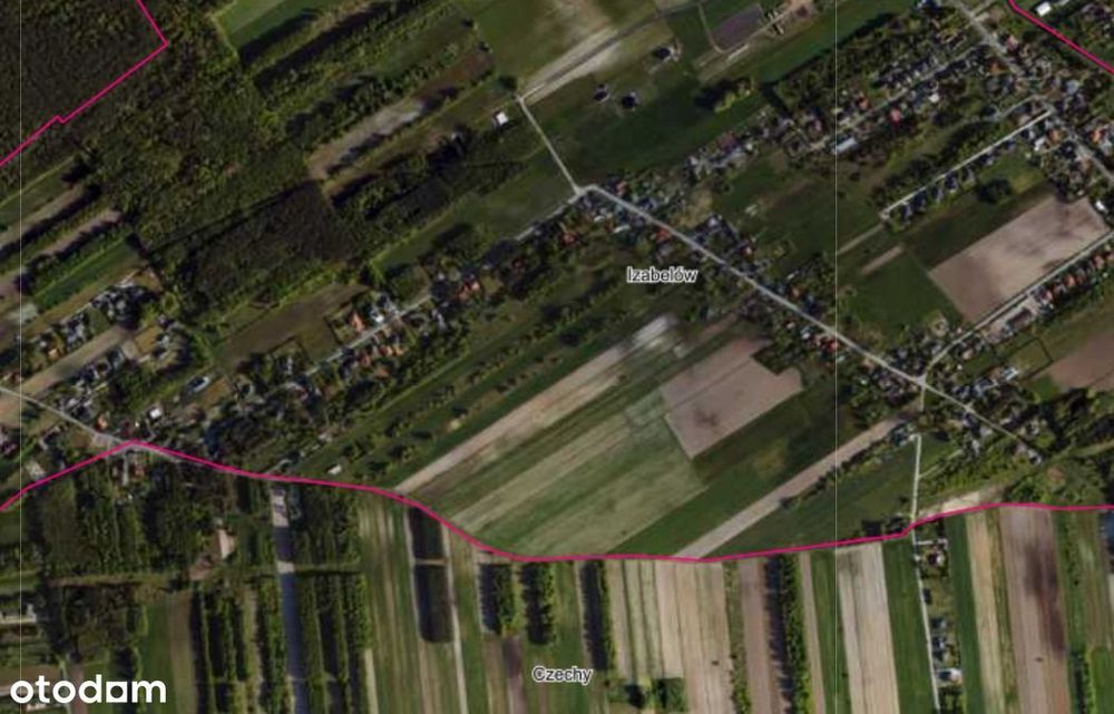 Izabelów - WZ na 10 domów - możliwość podziału