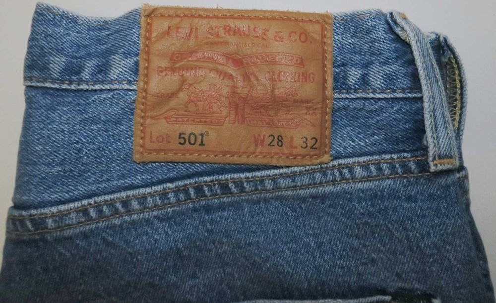 Levi's 501 spodnie jeansowe 28/32