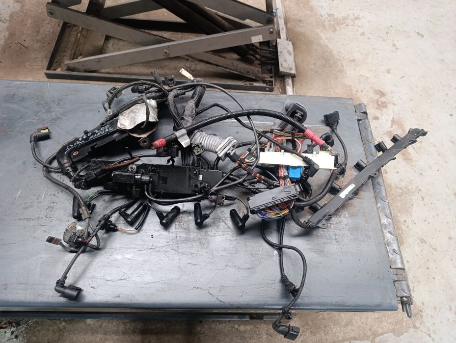 BMW E60 3.0d 235km. Wiązka silnika wersja manualna skrzynia