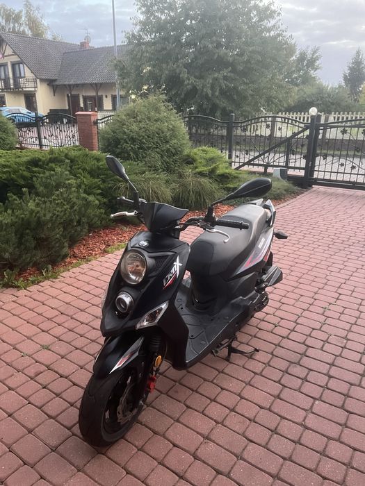 Sym crox 50 4t 2020 rok 2 kluczyki 7000km zadbany duzy oszczedny