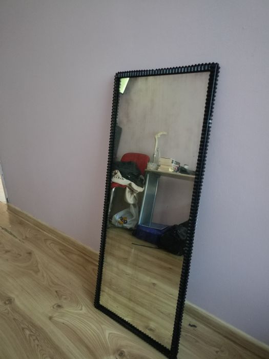 Lustro z Metalową Ramką PRL