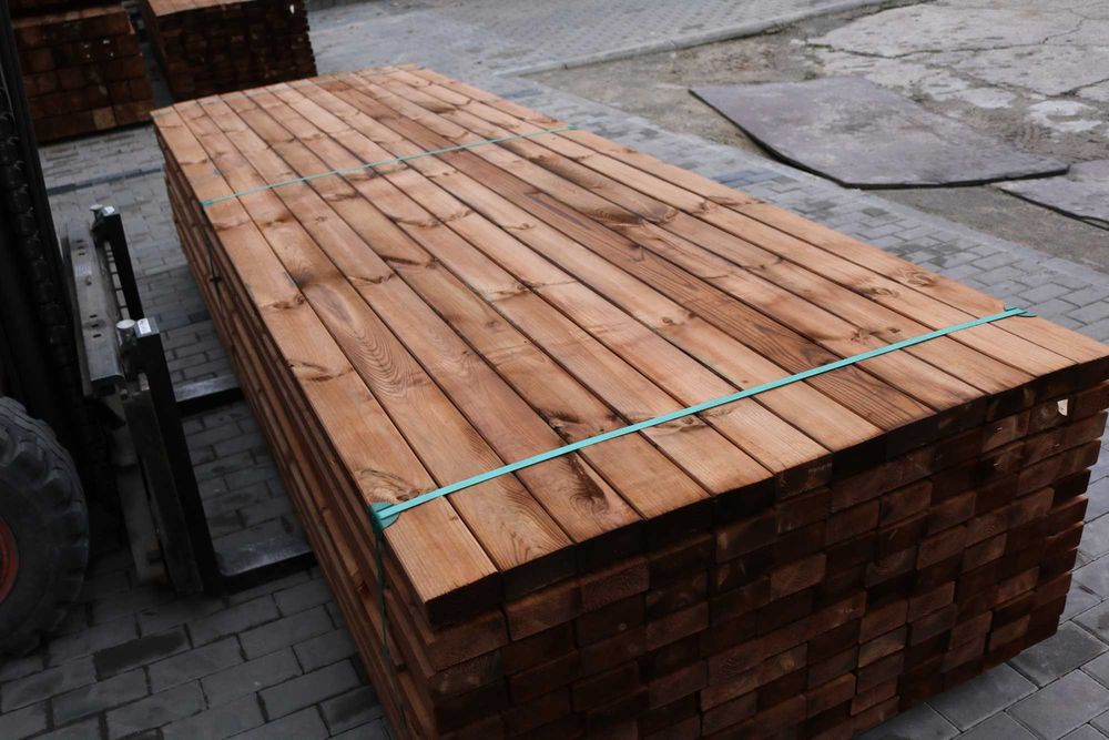 Kantówka strugana oraz impregnowana ciśnieniowo różne wymiary