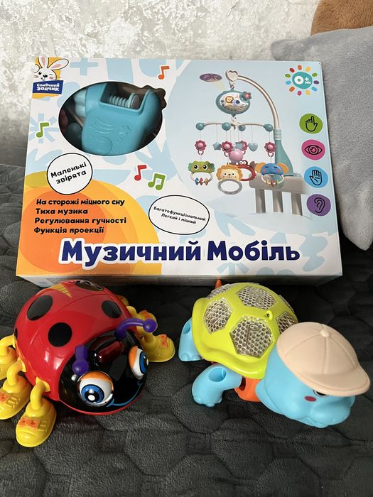 Музичний мобіль, музична черепаха, музичний жук