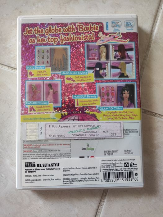 Wii Games: Barbie Jet, Set and Style64551209488387122