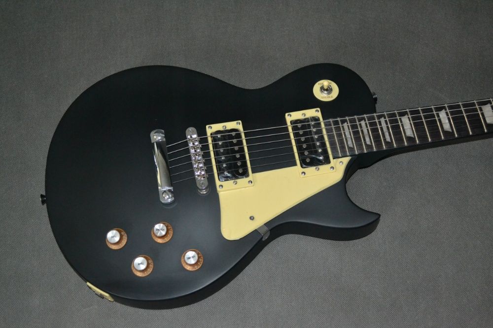 Harley Benton SC-400 SBK satin black nowa gitara Les Paul - USTAWIONA!