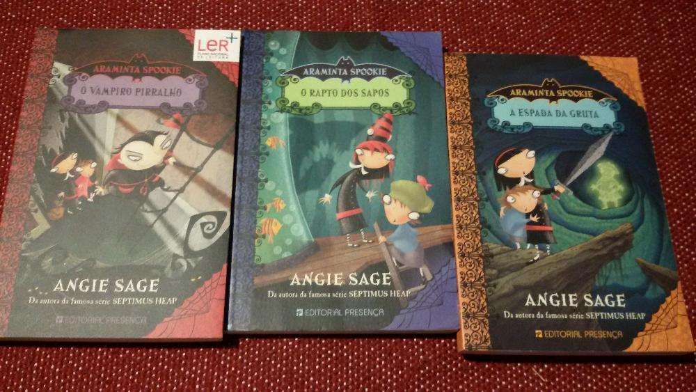 Livros"araminta spookie" Angie Sage