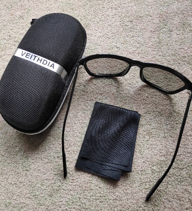 Okulary Veithdia z filtrem UV400 i polaryzacją