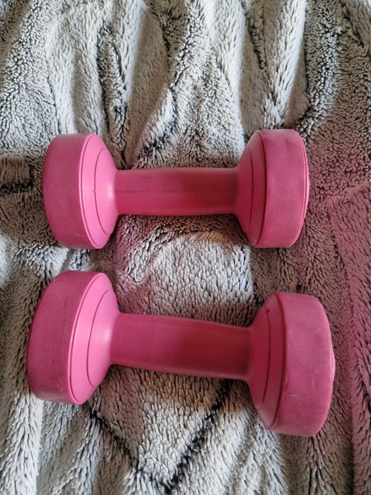 Hantle 2x1kg różowe