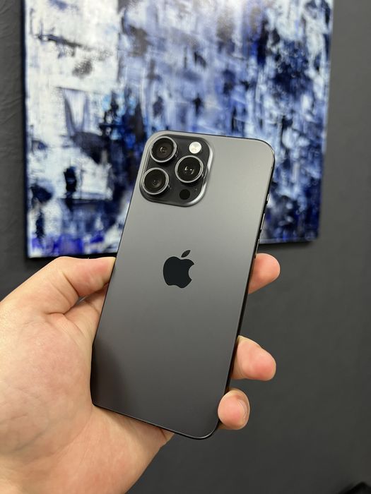 iPhone 15 Pro Max 1Tb Black T. Neverlock з Гарантією / від Магазину!